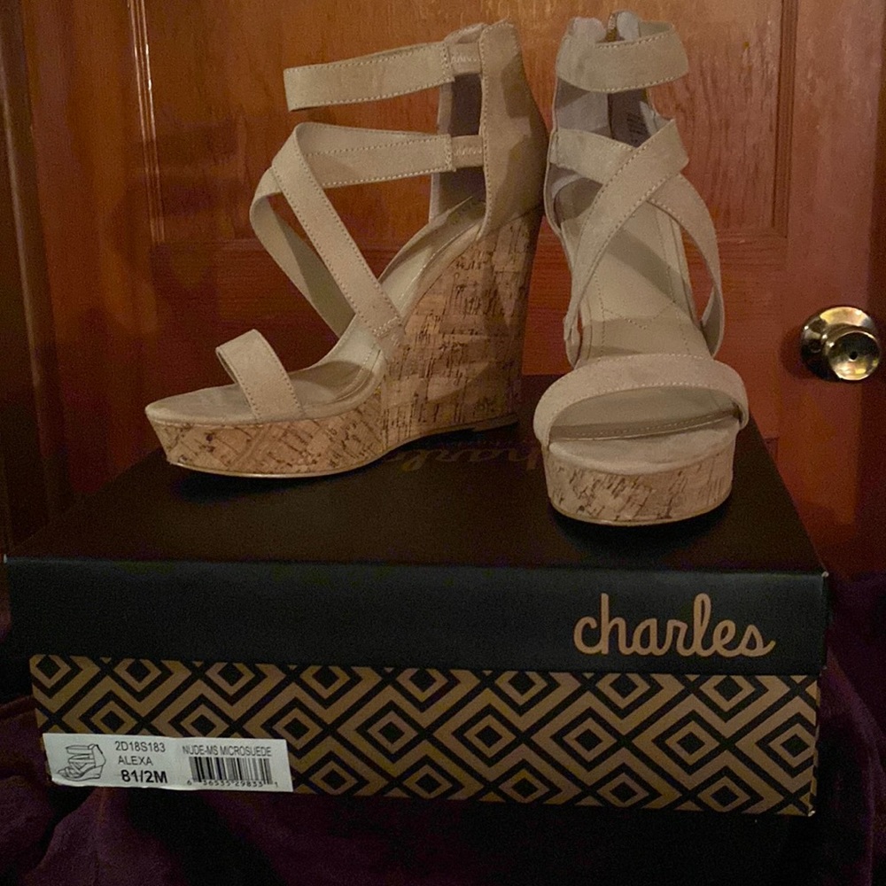 Alexa by Charles David platform wedges